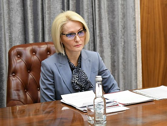 Виктория Абрамченко. Фото пресс-службы Главы и правительства Хакасии